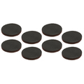 Prime-Line Heavy-Duty Non-Slip Furniture Pads, 1/4 in. Thick x 2 in. Diameter 8 Pack MP76715